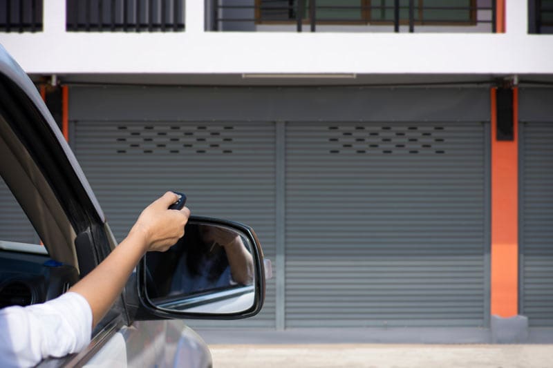 Garage door remotes secure