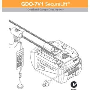 Automatic Technology GDO 7v1 SecuraLift Installation