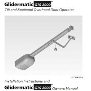 Gliderol-Garage-Doors-GTS2000-V1-Sectional-Door-Opener-Installation-Manual