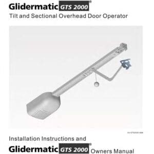 Gliderol-Garage-Doors-GTS2000-V2-Sectional-Door-Opener-Installation-Manual