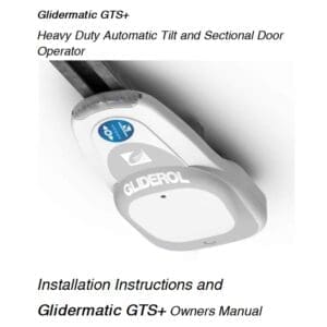 Gliderol-Garage-Doors-Glidermatic-GTS-Sectional-Door-Opener-Installation-Manual