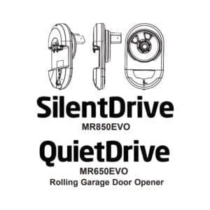 MR850EVO MR650EVO Merlin Rolling Garage Door Opener