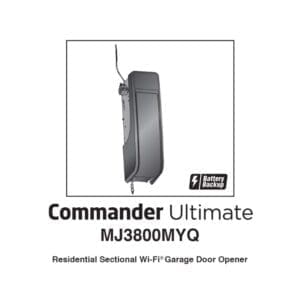 Merlin-MJ3800MYQ-Commander-Ultimate-Sectional-Door-Opener-Installation-Manual