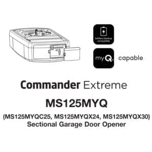 Merlin-MS125MYQ-Commander-Extreme-Sectional-Door-Opener-Installation-Manual
