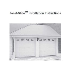 Panel Glide Sectional Overhead Door Install Manual