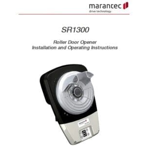 Steel-Line-SR1300-Roller-Door-Opener-Installation-Manual